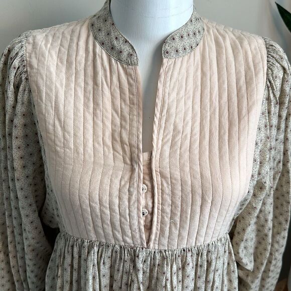 Closed Sezane Style Quilted Puff Romantic Liara Dress XXS-S - Picture 3 of 10